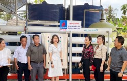 PV GAS trao tặng thêm 2 hệ thống lọc nước ngọt cho tỉnh Bến Tre