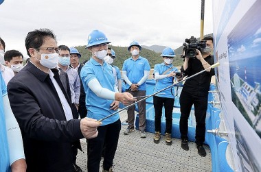Thủ tướng kiểm tra tiến độ dự án Nhiệt điện BOT Vân Phong 1