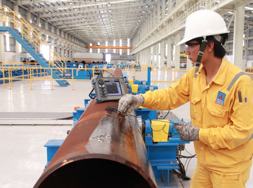 PVCoating thi công gói thầu bọc ống dự án phát triển nội mỏ RC8-RC9 của Vietsovpetro