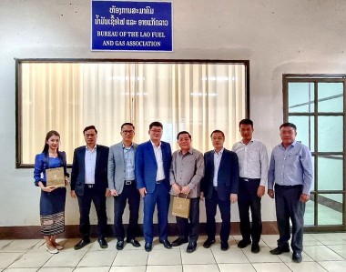 PV GAS khảo sát, nghiên cứu phát triển thị trường kinh doanh LPG tại Lào