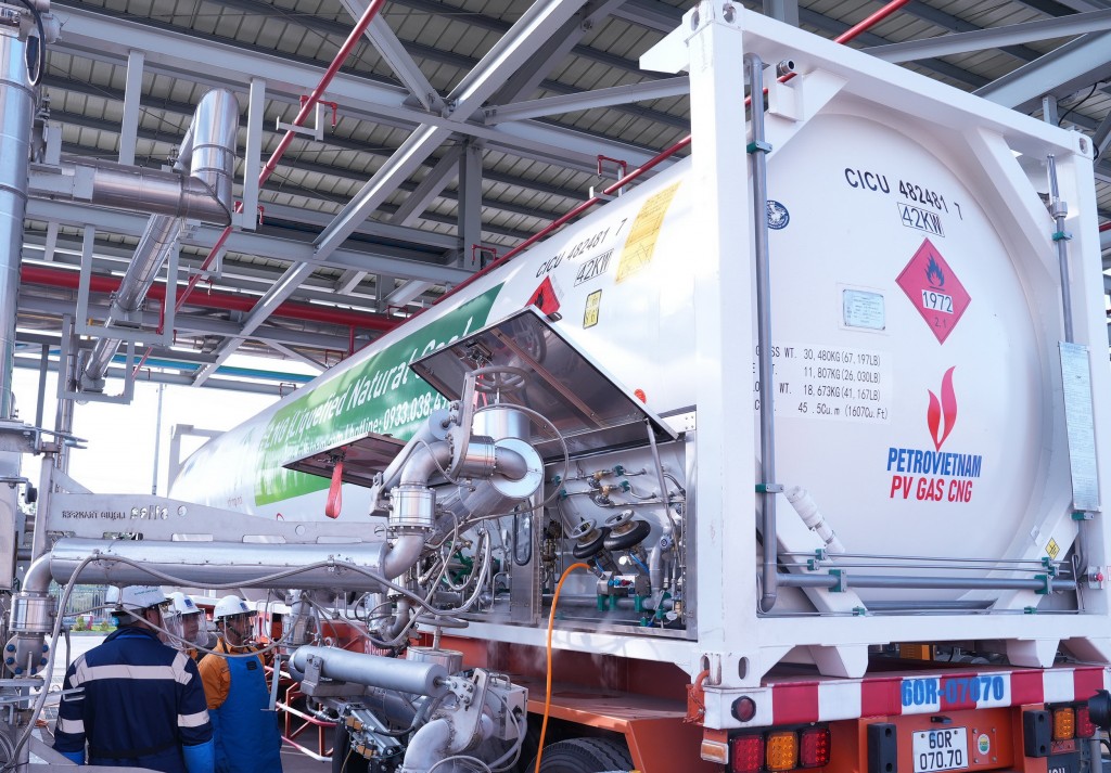 PV GAS bắt đầu cung cấp LNG phục vụ sản xuất công nghiệp