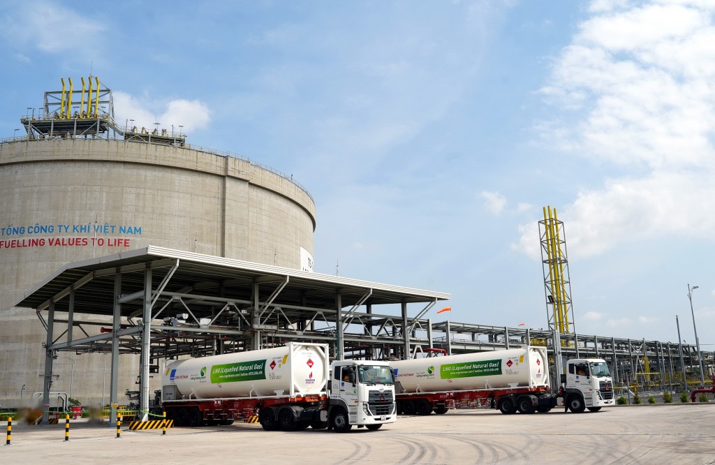 PV GAS bắt đầu cung cấp LNG phục vụ sản xuất công nghiệp