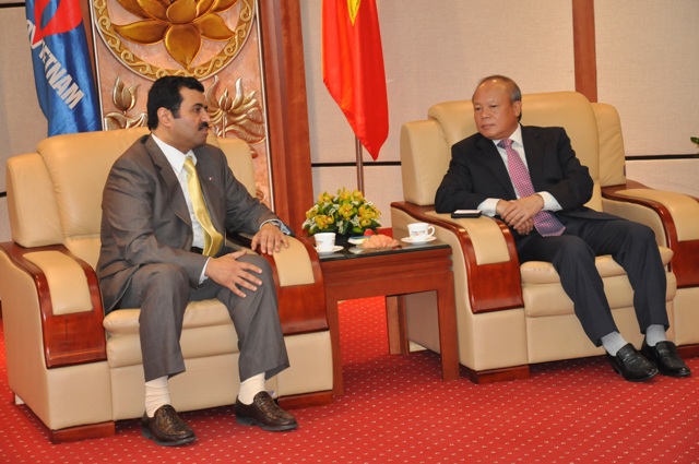 Qatar Petroleum và Petrovietnam bàn về dự án Tổ hợp Hóa dầu miền Nam