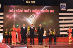 Xăng dầu Dung Quất giành giải Vàng chất lượng quốc gia 2016