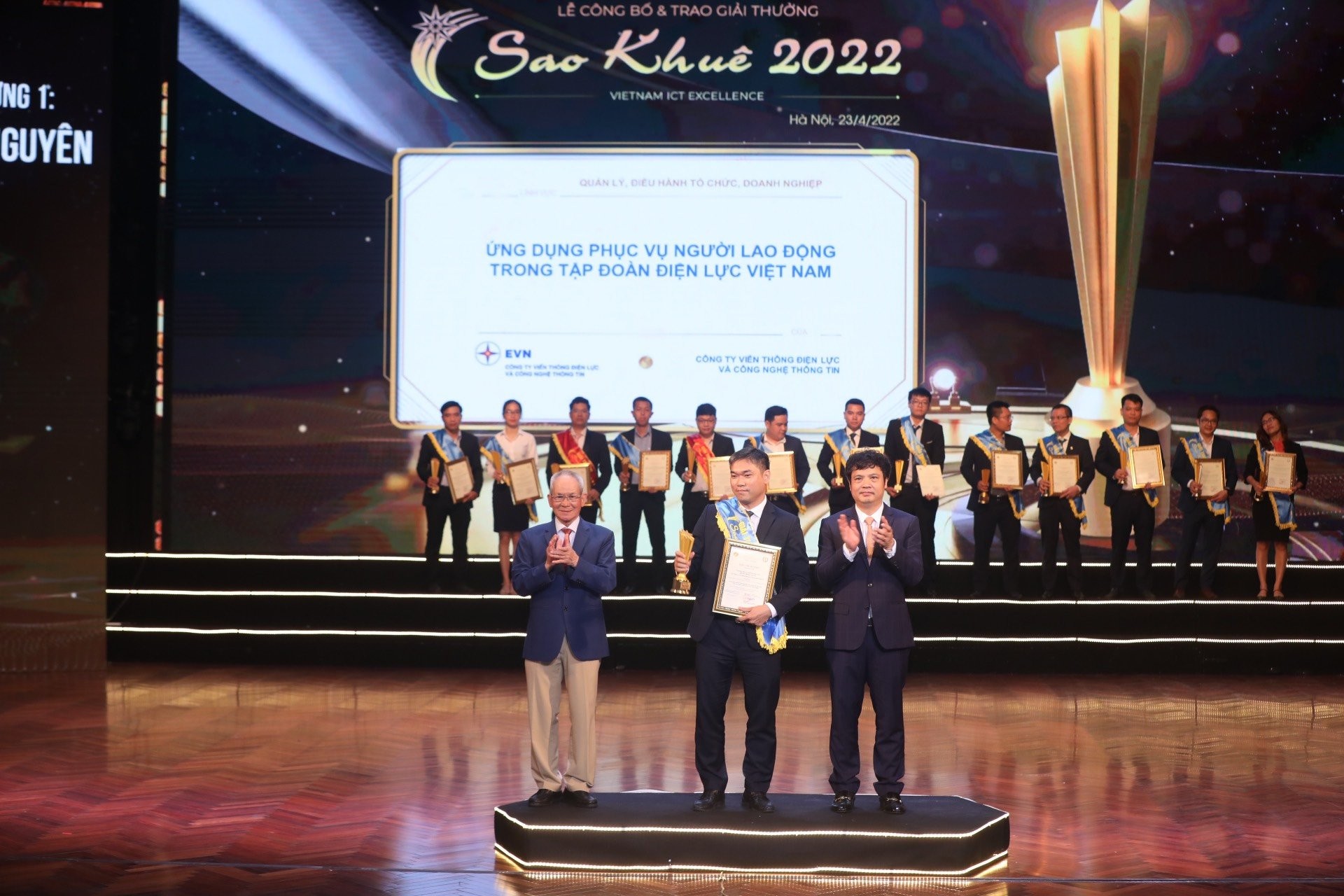 Sản phẩm SmartEVN được trao Giải Sao Khuê 2022