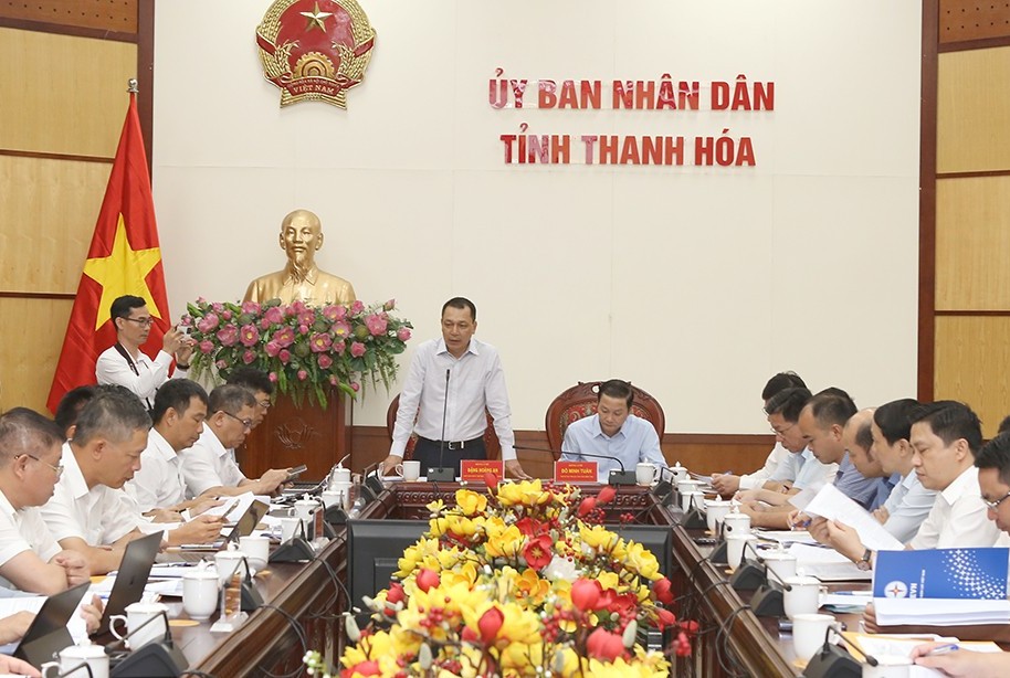 EVN và tỉnh Thanh Hóa bàn gỡ vướng dự án đường dây 220kV Nậm Sum - Nông Cống