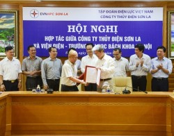 Thủy điện Sơn La và Đại học Bách khoa Hà Nội ký hợp tác