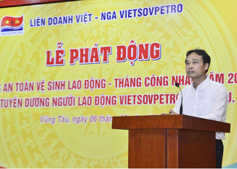 vietsovpetro phat dong thang an toan ve sinh lao dong