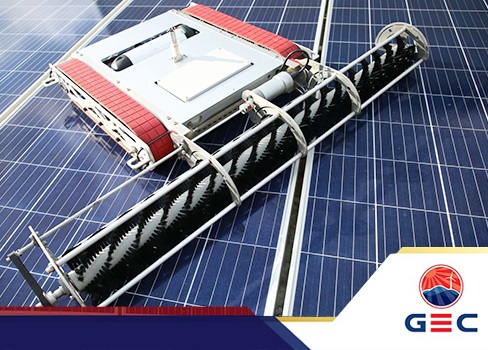 GEC Robot: Giải pháp vệ sinh tấm pin năng lượng mặt trời hiệu quả | Tạp chí Năng lượng Việt Nam