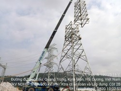 Đường dây 220 kV NĐ Hải Dương-TBA 500 kV Phố Nối gặp khó trong GPMB
