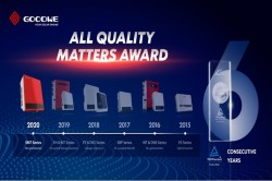 GoodWe nhận ‘Giải thưởng All quality matters’ của TÜV Rheinland năm thứ 6 liên tiếp