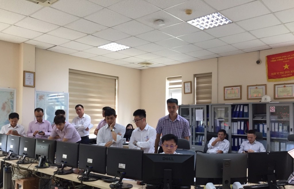 Diễn tập phương án khởi động đen Nhà máy Thủy điện Hàm Thuận