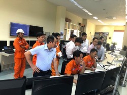 Diễn tập phương án khởi động đen Nhà máy Thủy điện Hàm Thuận