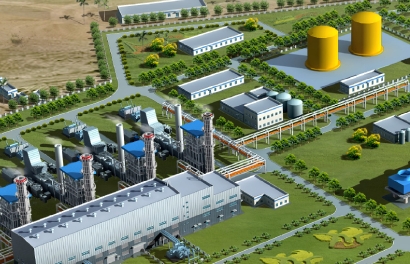 Sembcorp Utilities Pte Ltd tiếp tục đầu tư 2 tỷ USD cho một nhà máy nhiệt điện ở Dung Quất. Trong ảnh: Nhà máy nhiệt điện Sembcorp Salalah Power tại Singapore. Ảnh nguồn Sembcorp