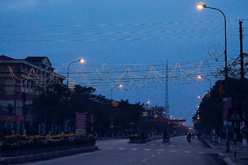 Thái Bình: Tiết kiệm điện nhờ hệ thống điều khiển đèn chiếu sáng công cộng