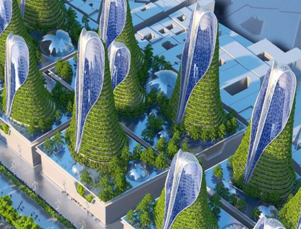 Ý tưởng về thành phố Paris hiện đại, thân thiên với môi trường vào năm 2050