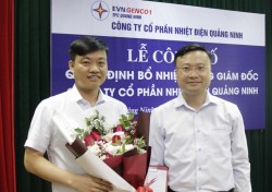 Công bố quyết định bổ nhiệm Tổng giám đốc Công ty CP Nhiệt điện Quảng Ninh