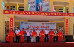 Khánh thành Trường THCS xã Thanh Tùng (Nghệ An) do PV GAS tài trợ