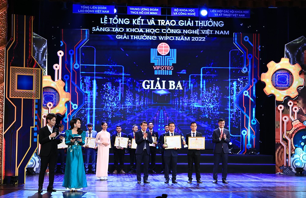EVN có 5 công trình đạt Giải thưởng Sáng tạo Khoa học Công nghệ Việt Nam năm 2022