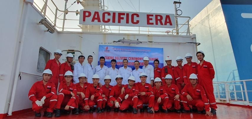 PVTrans Pacific tiếp nhận tàu Pacific Era (đóng tại Hàn Quốc)