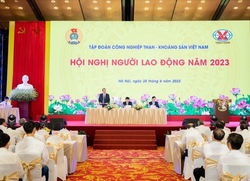 Hội nghị Người lao động Tập đoàn CN Than - Khoáng sản Việt Nam năm 2023