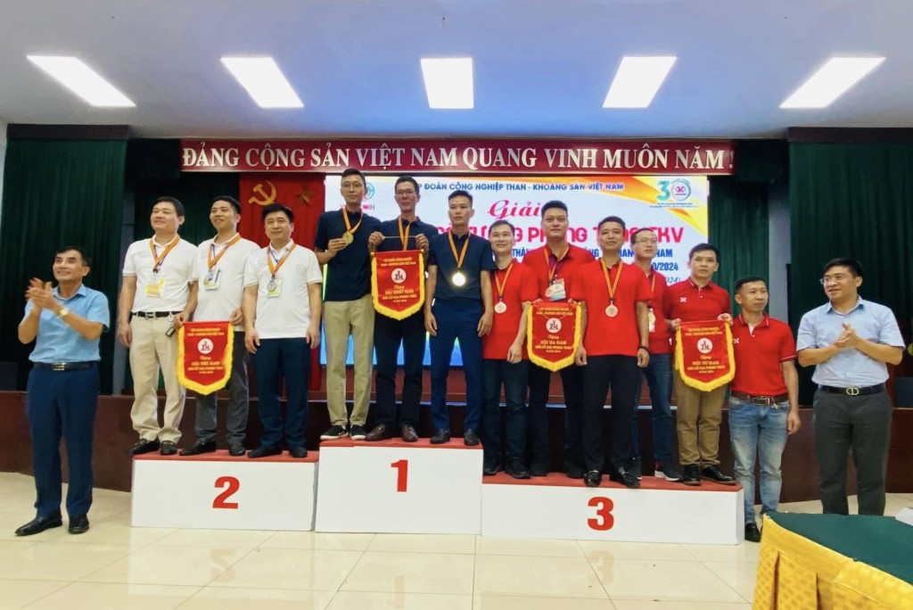 Quacontrol giành giải ba toàn đoàn Giải Cờ vua - Cờ tướng phong trào TKV năm 2024