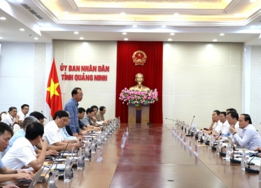 UBND tỉnh Quảng Ninh làm việc với TKV về hoạt động sản xuất, kinh doanh