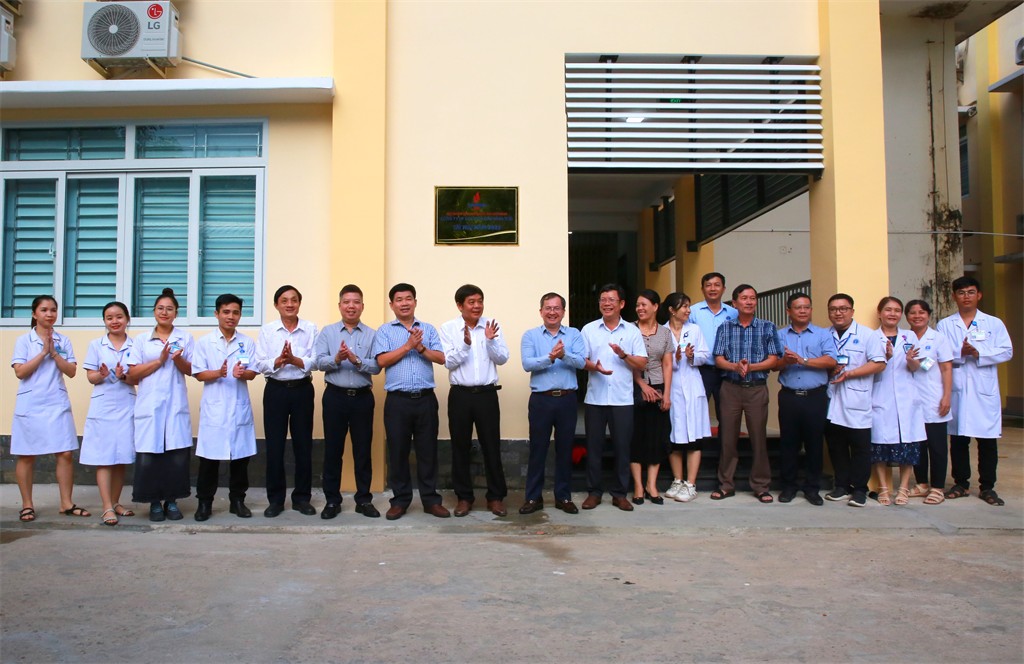 BSR khánh thành khu phục hồi chức năng Trung tâm Y tế huyện Bình Sơn