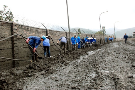 Chuẩn bị công tác an toàn bãi thải Đông Cao Sơn trong mùa mưa bão