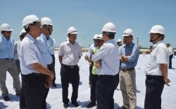 Chủ tịch EVN kiểm tra Trung tâm Điện lực Vĩnh Tân