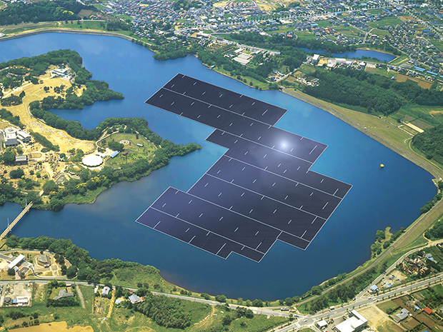 Bình Định có tiềm năng phát triển điện mặt trời trên hồ nước