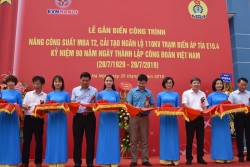 Khánh thành công trình nâng công suất trạm 100kV huyện Thường Tín