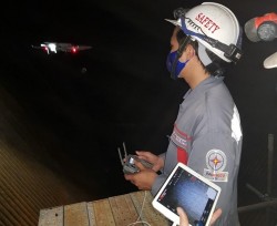EPS ứng dụng thành công công nghệ kiểm tra đánh giá lò bằng Drone Inspection