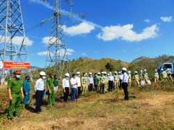 Truyền tải điện Kon Tum: Để dòng điện luôn an toàn, ổn định mùa mưa bão