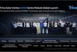 Trina Solar ra mắt pin Vertex 600W và sản xuất số lượng lớn pin 550W
