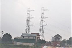 ĐZ 500 kV Tây Hà Nội - Thường Tín dừng thi công do vướng hành lang tuyến
