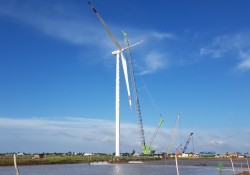 Dự án điện gió Kosy Bạc Liêu trước ‘giờ G’