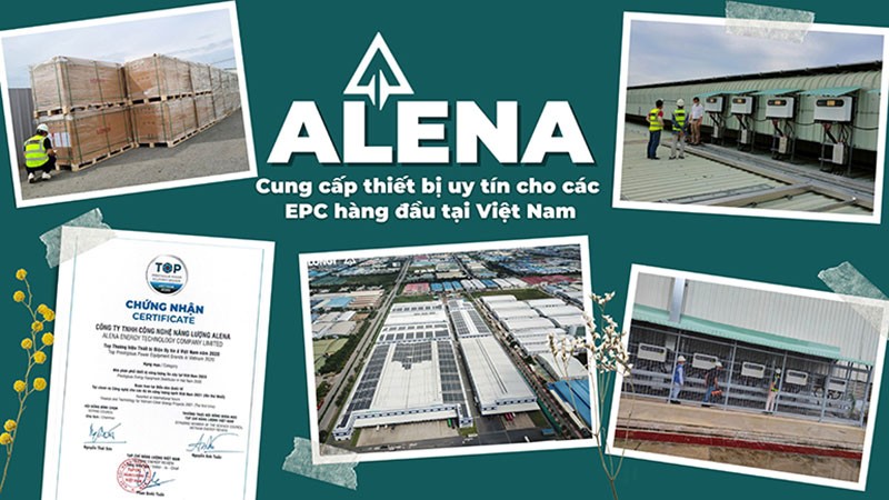Alena Energy - Đơn vị phân phối chính hãng các sản phẩm Solar