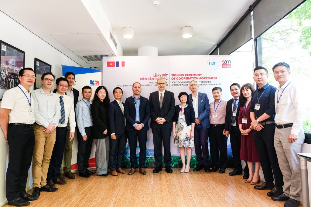 SAM và HDF Energy phát triển các dự án điện khí hydro tại Việt Nam