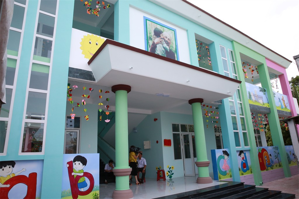 Khánh thành Trường Mầm non Hành Đức do BSR tài trợ kinh phí