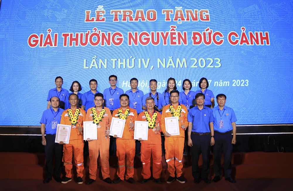 EVN có 5 cá nhân được trao tặng Giải thưởng Nguyễn Đức Cảnh (lần IV) năm 2023