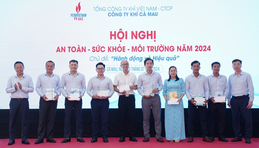 PV GAS CÀ MAU tổ chức Hội nghị an toàn, sức khỏe, môi trường năm 2024