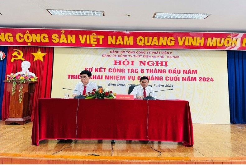 Đảng bộ Thủy điện An Khê - Ka Nak sơ kết công tác 6 tháng đầu năm, triển khai nhiệm vụ 6 tháng cuối năm