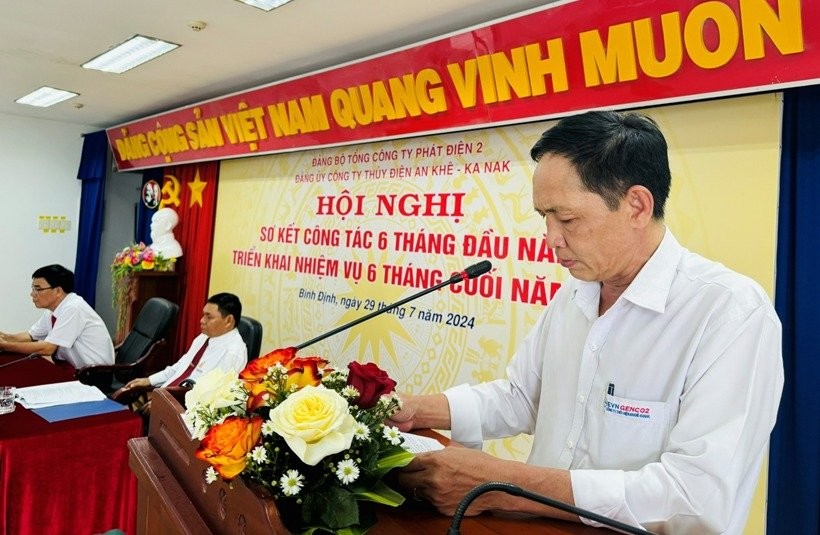 Đảng bộ Thủy điện An Khê - Ka Nak sơ kết công tác 6 tháng đầu năm, triển khai nhiệm vụ 6 tháng cuối năm