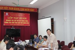 Thủy điện Sơn La tập huấn nghiệp vụ văn thư lưu trữ cho CBCNV