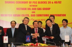 PVN và đối tác ký hợp đồng phân chia sản phẩm dầu khí