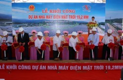 Khởi công dự án điện mặt trời 19,2MW tại Quảng Ngãi