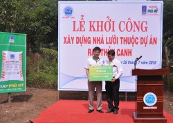 PVFCCo hỗ trợ Đại học Trà Vinh xây dự án rau thủy canh