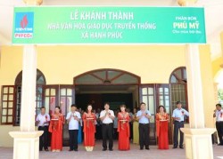 Khánh thành Nhà văn hóa tại Thanh Hóa do PVFCCo tài trợ