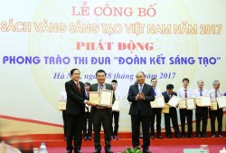 Đề tài của BSR được ghi vào Sách Vàng sáng tạo Việt Nam